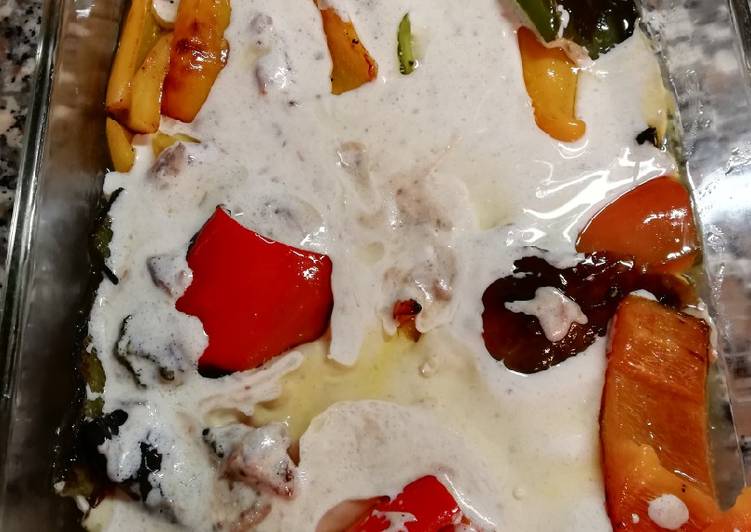 Peperoni in bagna cauda a modo mio foto principale della ricetta