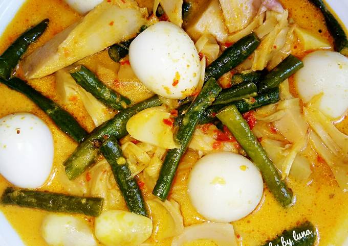 Anti Ribet, Bikin Sayur santan kacang panjang,nangka muda Ekonomis