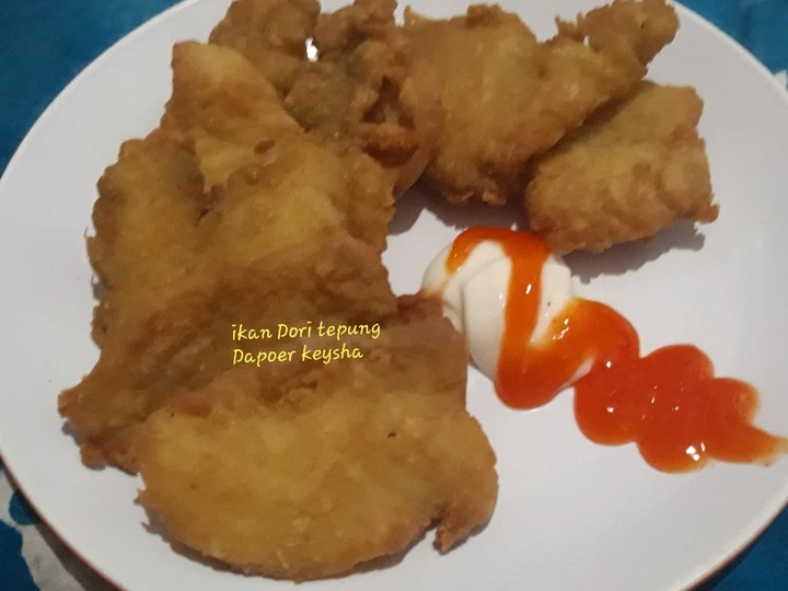 Cara Mudah Membuat Resep  💜ikan Dori goreng tepung💜(tanpa telur) yang Menggugah Selera, Bisa Manjain Lidah