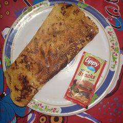 A picture of Moong dall ka chilla.