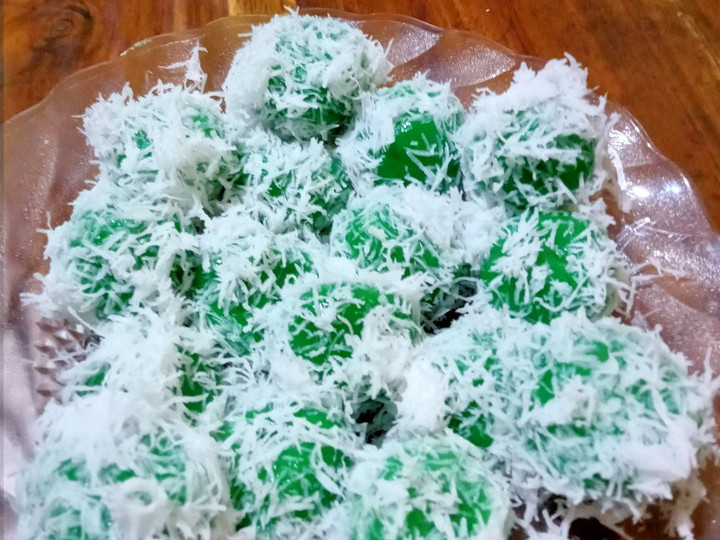 Anti Ribet, Buat Klepon tepung ketan simple Enak Dan Mudah