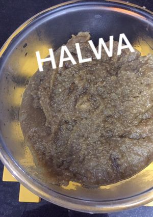 A picture of Halwa.