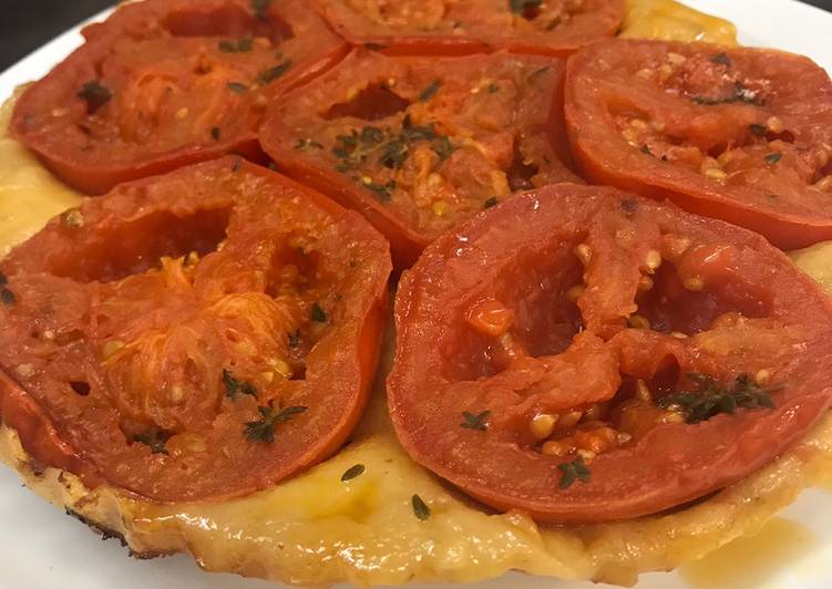 La Petite Tatin de tomates et vinaigre balsamique