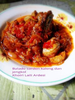 Foto resep Balado sarden kaleng & Jengkol