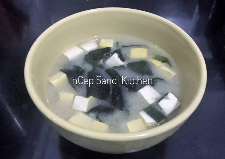 Resep Miso Soup, Sempurna