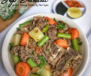 Cara Menyajikan Sop Buntut Enak Sederhana