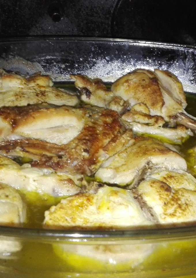 Una foto de Pollo asado