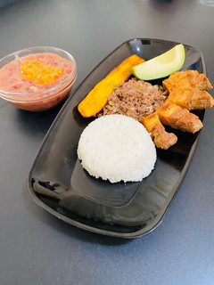 Una foto de Bandeja paisa