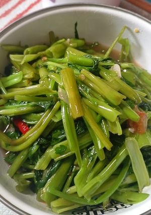 Foto resep 11. Tumis Kangkung saori