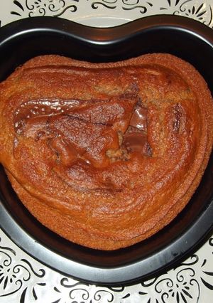 Una foto de Bizcocho de nutella