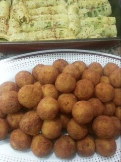 صورة لوصفة كرات البطاطس بالجبنه