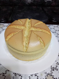 柳橙戚風蛋糕 的食譜成品照片