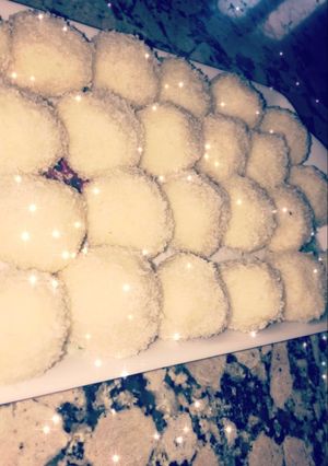 صورة لوصفة حلوى الكوك واللوز