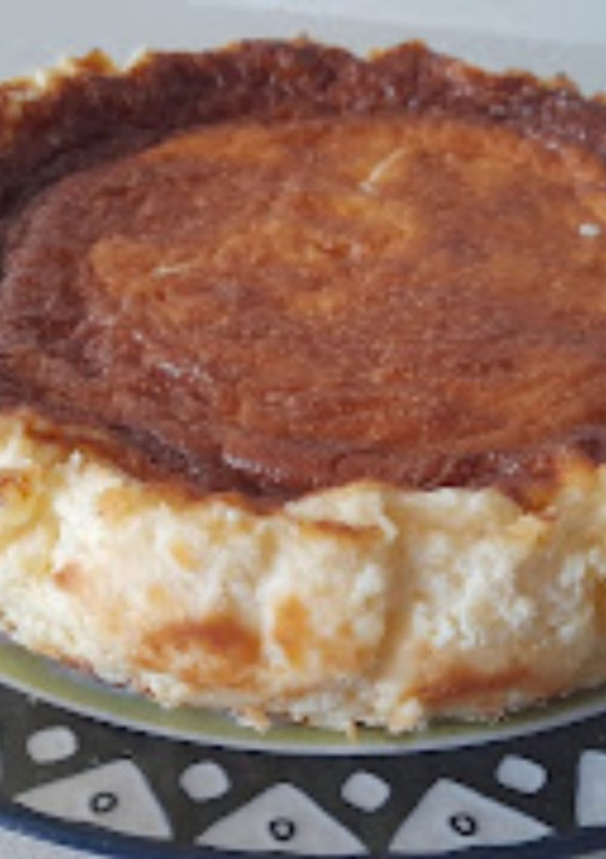 Una foto de Tarta de queso de La Viña