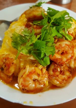 รูปของ ข้าวไข่ข้นกุ้ง