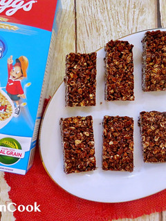 Foto resep Granola Bars Coklat / No Bake