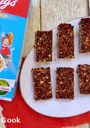 Foto resep Granola Bars Coklat / No Bake