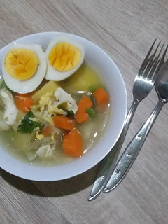 Foto resep Sup Telur Sayur
