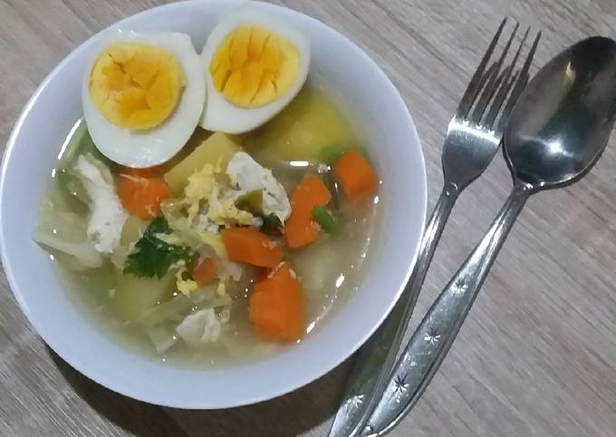 Resep Sup Telur Sayur Oleh Aziyya Ra Cookpad