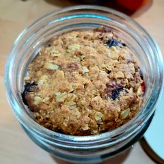 A picture of Rolled oat cookies.
