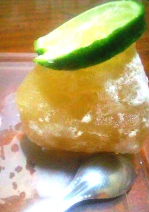 A picture of Lemon Ice #4weeksChallenge.
