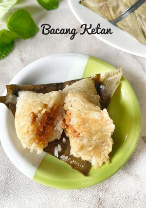 Foto resep 673. Bacang Ayam (Ketan)