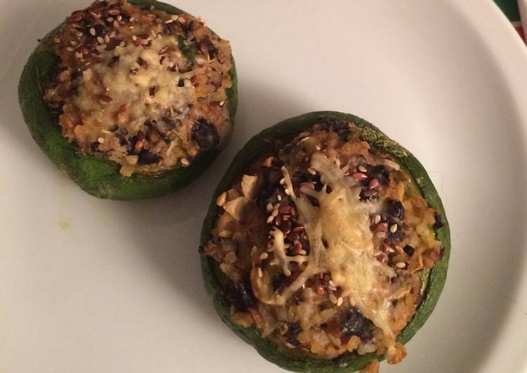 Veganos rellenos receta zapallitos de