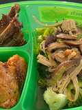 Healthy Lunchbox with Steam Vegetables & Shiitake Sauce😋
