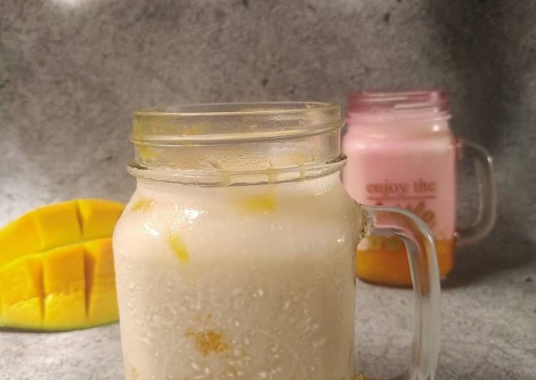 Resep Korean Fresh Mango Milk Anti Gagal