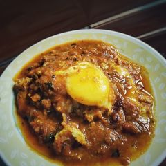 A picture of Egg Drop Curry.