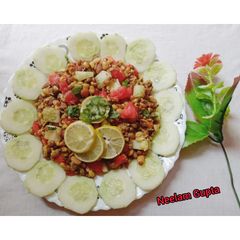 A picture of Healthy sprouts chaat.