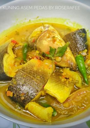 Foto resep Bandeng Kuah Kuning Asam Pedas