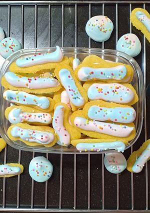 Foto resep Lidah Kucing Topping Meringue