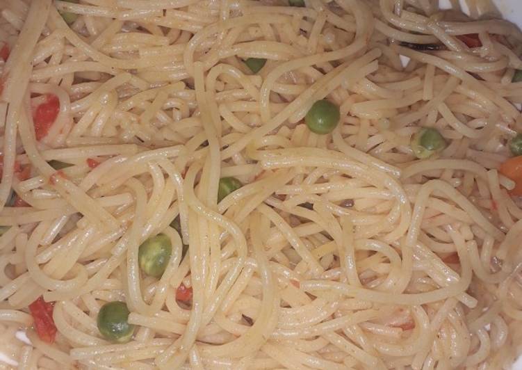 Step-by-Step Guide to Make Super Quick Homemade Vegetable spaghetti