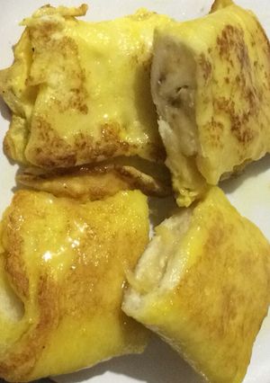Foto resep Roti pisang balut telur