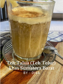 Foto resep Teh Talua (Teh Telur) khas Sumatera Barat