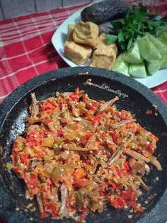 Foto resep 18. Sambal teri belimbing wuluh