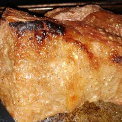 A picture of Baked corned beef.