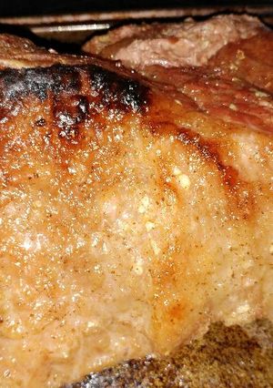 A picture of Baked corned beef.