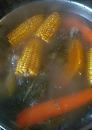 Una foto de Puchero y sopa🍲🍜