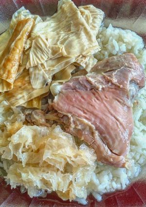 Foto resep Sup Ayam Kampung + Jamur Salju + Kembang Tahu