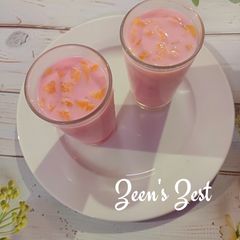 A picture of Mohabbat ka Sharbat with Yellow Watermelon.