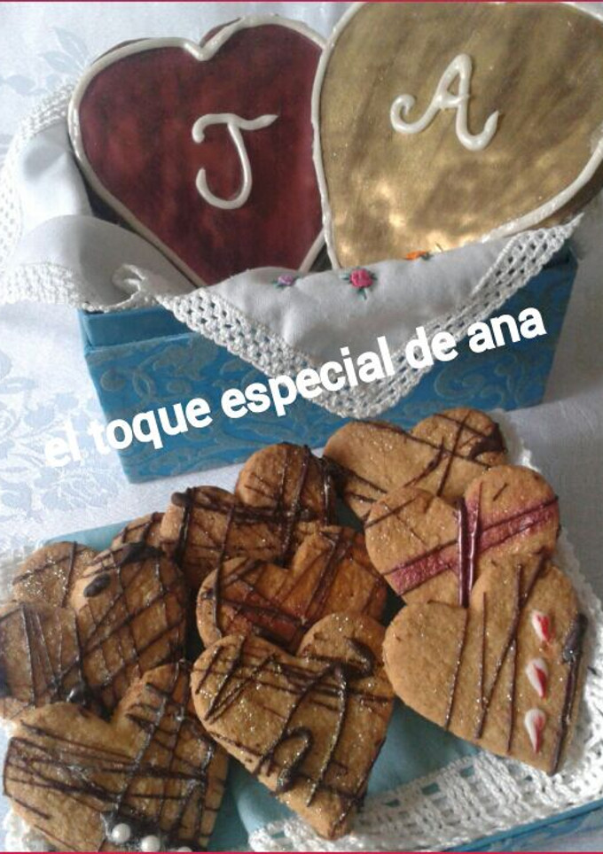 Una foto de Galletas para San Valentín