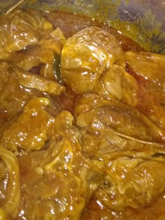 A picture of Lamb curry stew.