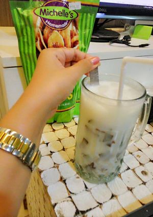 Foto resep soda susu jelly