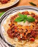 Mì Ý (Spaghetti) Sốt Bò Bằm Bolognese