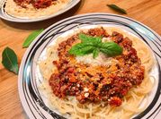 Hình ảnh của spaghetti sốt cà chua
