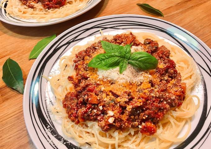 Cách Làm Món Mì Ý (Spaghetti) Sốt Bò Bằm Bolognese của Dory - Cookpad