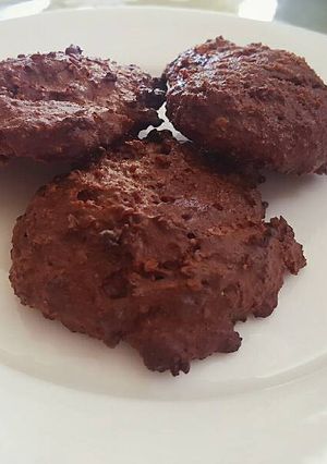 A picture of Chocolate protein cookie.