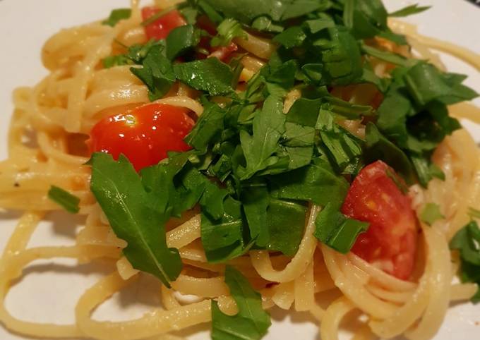 Spaghettis citron piment